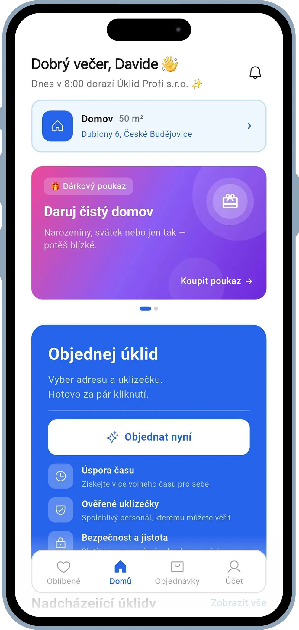 Náhled mobilní aplikace BeeDone